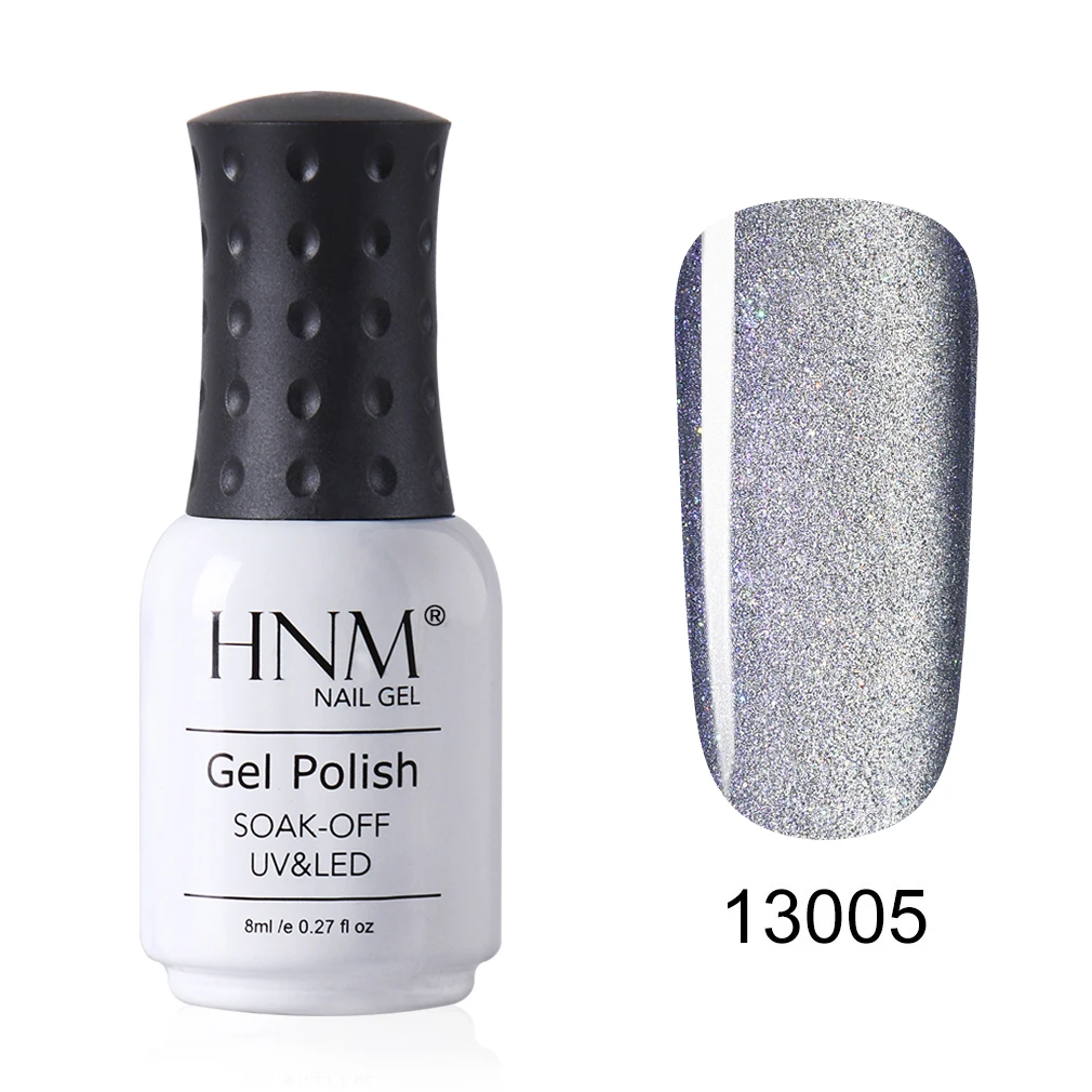 HNM 5D Гель-лак для ногтей кошачий глаз, грунтовка, замачиваемый УФ-светодиодный Гибридный лак для тиснения, лак для лака, Полуперманентная краска, 8 мл - Цвет: 13005