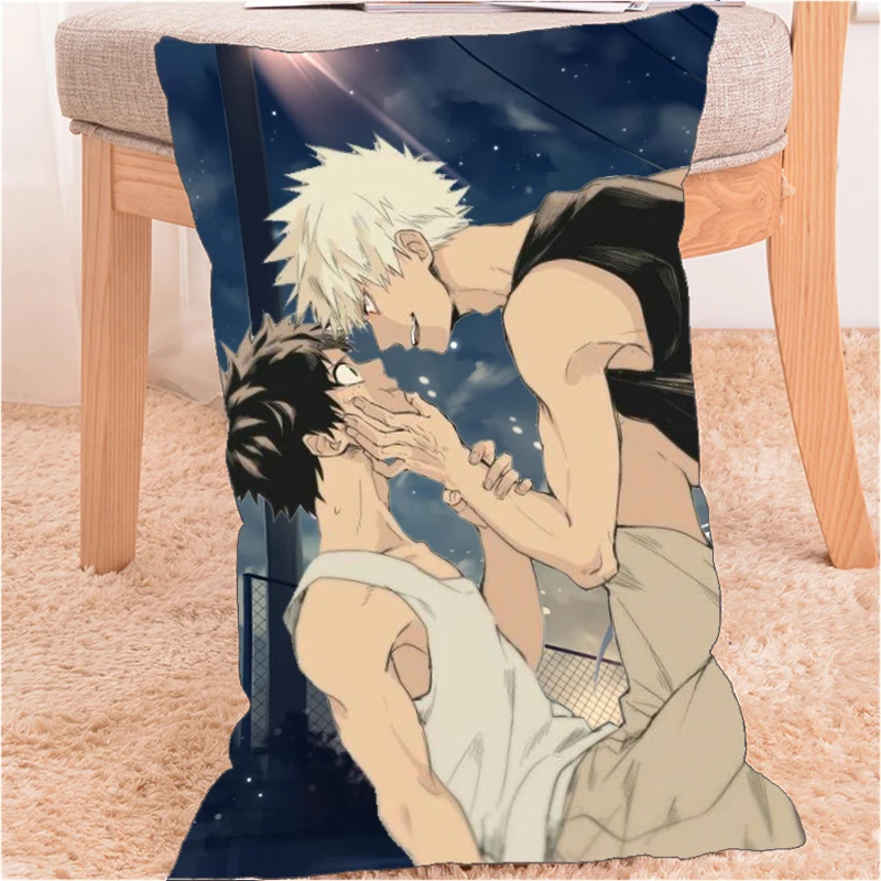 Мой герой avademia Bakugou Katsuki Midoriya Izuku yaoi Подушка Dakimakura чехол 60 см | Дом и сад