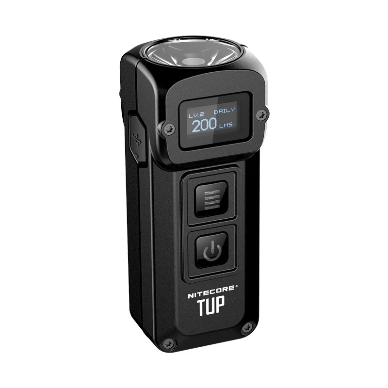 Мини USB Перезаряжаемый Фонарик NITECORE TUP CREE XP-L HD V6 max 1000 лм дальность луча 180 м EDC фонарь Интеллектуальный революционный