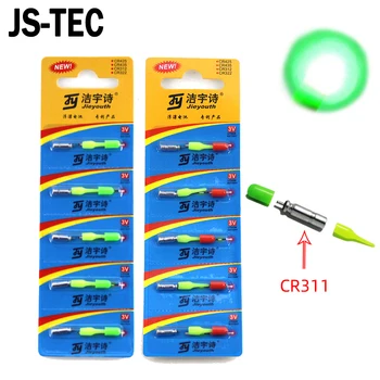 SPECIAL PROMO ❤️ 5/10pcs High Brightness Fishing Float LED Glowing Light Waterproof Electric Light Stick CR311 Battery Light Two Colours A051 - discount item 30% OFF Sports & Entertainment