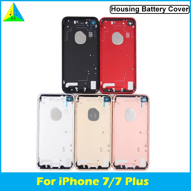 

TOP Quality Housing Case For iPhone 7 Battery Cover Middle Frame Replacement Back Housing For iphone 7 Plus with logo