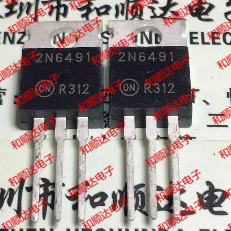 

10PCS 2N6491 TO-220 80V 15A