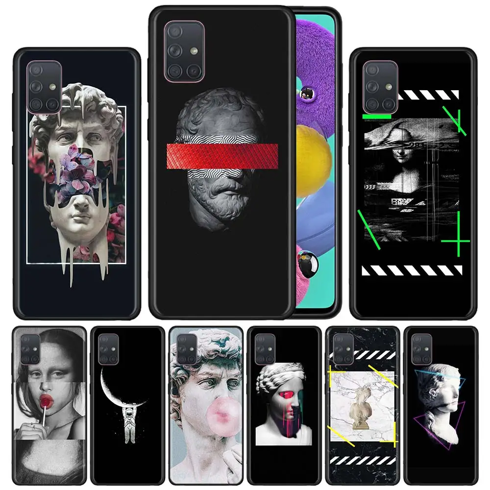 Силиконовый чехол для Samsung Galaxy A51 A71 5G A01 A21 A31 A41 A91 A10 A10S A20 A30 A50 A40 A70 Case for Cover |
