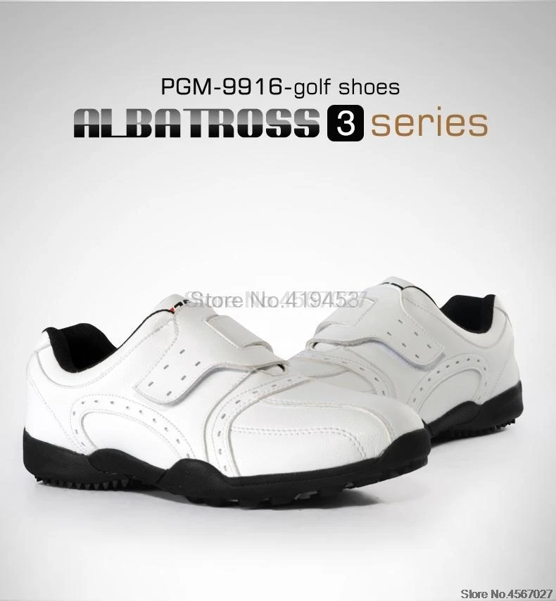 Аутентичная кожаная мужская обувь для гольфа, водонепроницаемая, нескользящая, спортивная обувь, весна-осень, без шипов, спортивная обувь# B1337