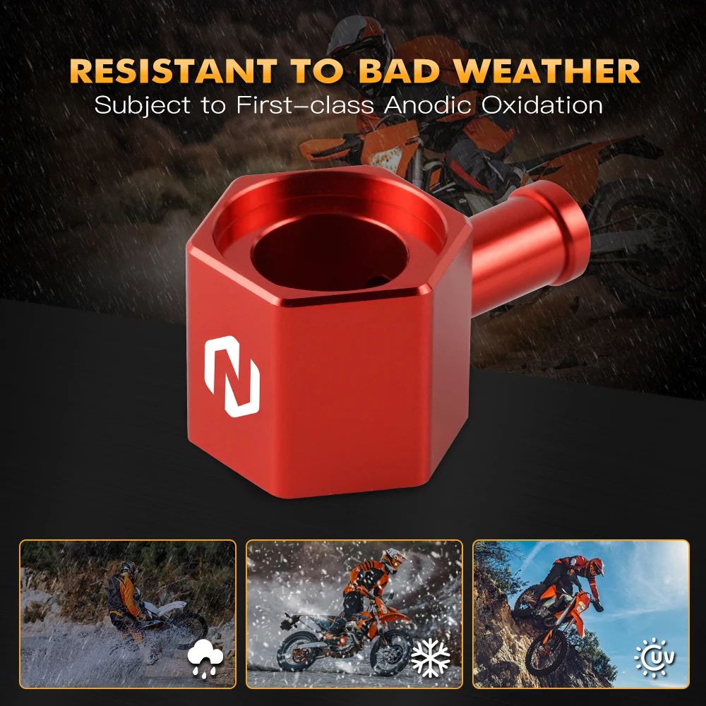 NiceCNC Fuel Line Tank Connector For Gas Gas EC250 300 EX300 EX250F EX350F EX450F MC250F MC450F 2021-2022 Motorcycle Accessories