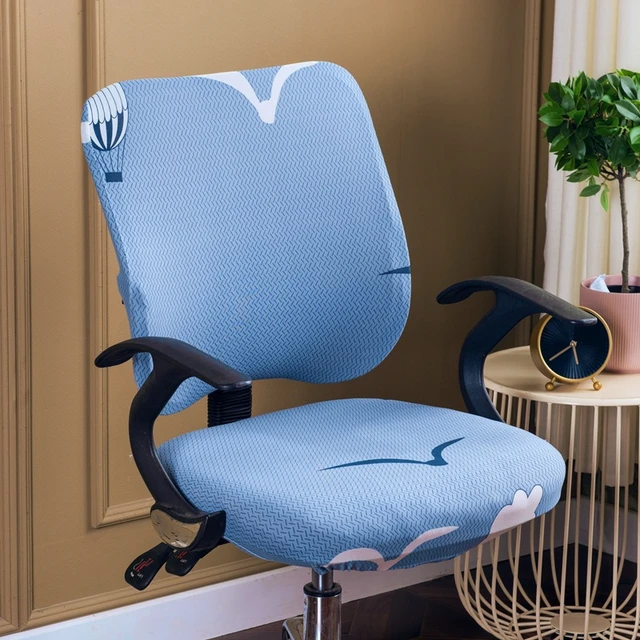 Housse De Chaise Décoration Salle À Manger Chaise Housse Housse De Fauteuil  De Bureau Housses Fauteuil Cabriolet De Salon Housse. Chaise Couvre Chaise  Salle À Manger, Extensible, Pour Gamer - Couvre-chaise 