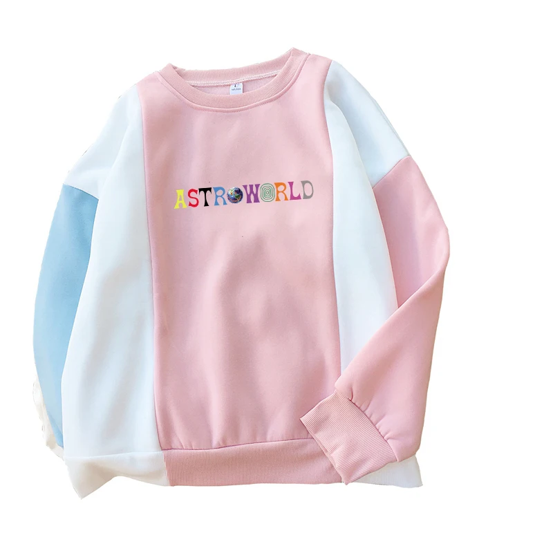 Женская толстовка с капюшоном ASTROWORLD WISH YOU WAS HERE, новинка, модная уличная одежда, двусторонний принт, популярный Повседневный пуловер с заниженным плечом