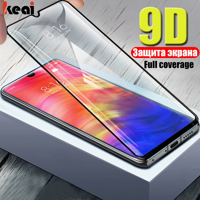 

9D Full Cover Tempered Glass For Xiaomi Redmi Note7 5 Pro 4X Screen Protector For Xiaomi Mi 9 SE 9t 8 A1 A2 Lite Protective Film