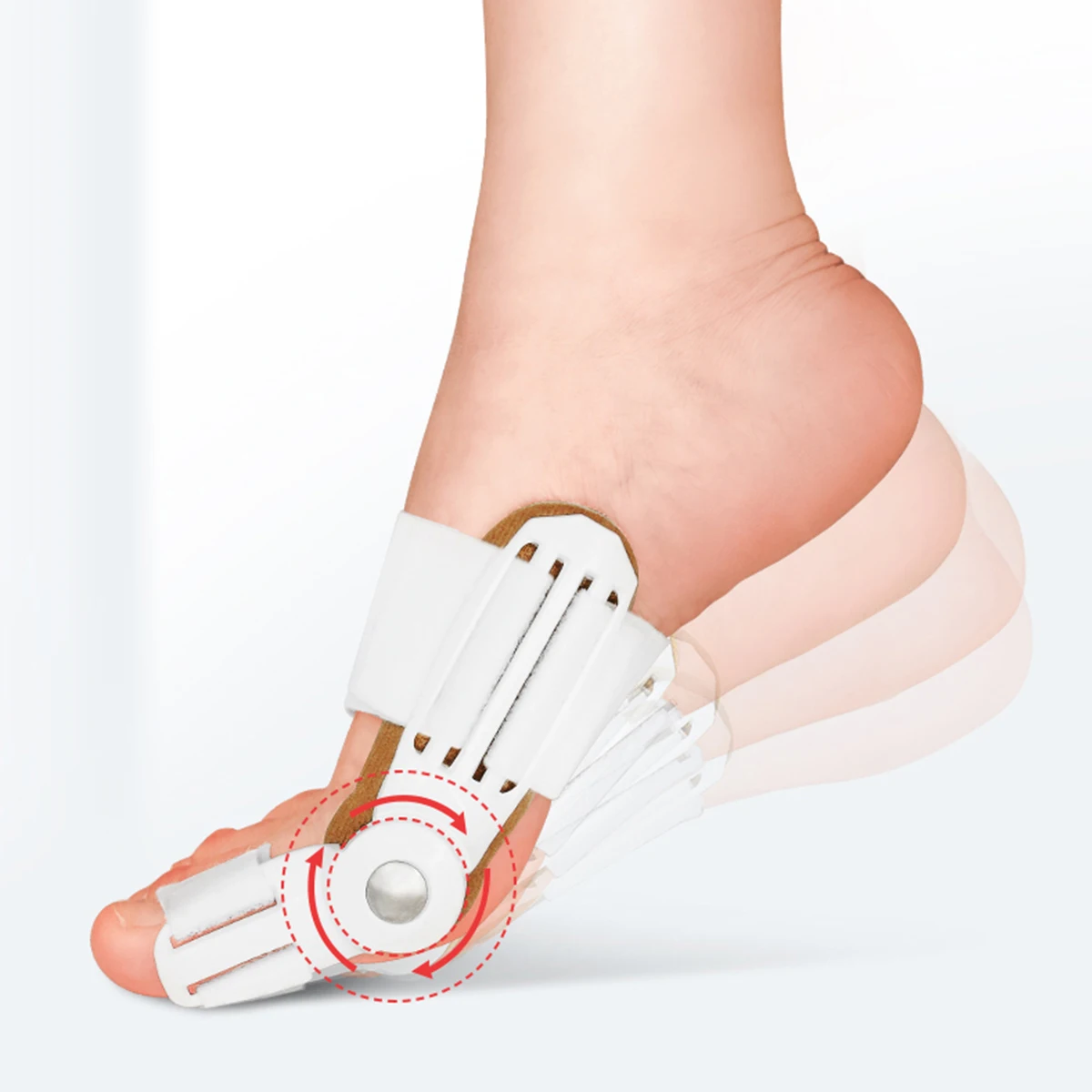 

1pcs Toe Protector Feet Care Pedicure Tool Bunion Hallux Valgus Corrector Orthopedic Supplies Big Toe Splint Straightener