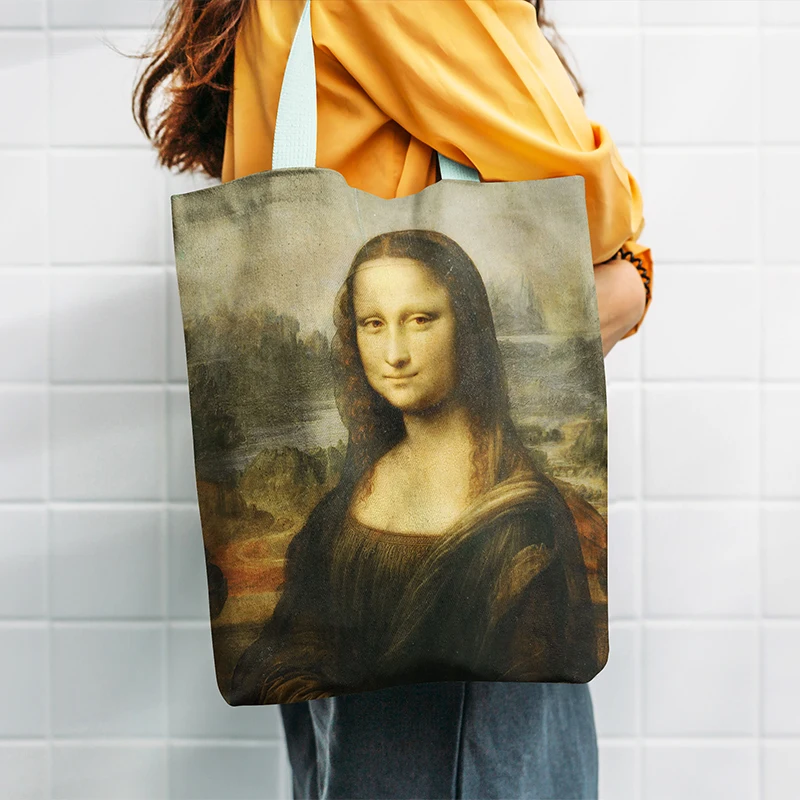 New Van Gogh Oil Painti Tote Bag Retro Art Fashion Travel Bag Women Leisure  Eco Shopping High Quality Foldable Handbags Portable - AliExpress