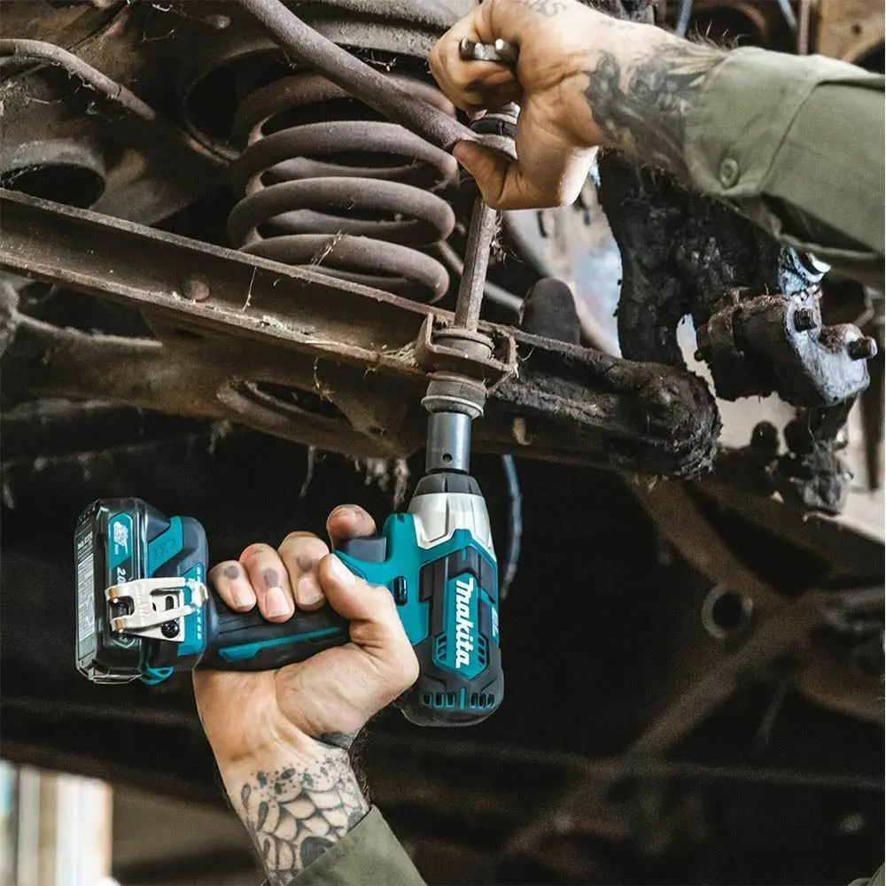 Makita бесщеточный ударный гайковерт TW161DZ TW161DSMJ 12 В 1/2 ”Квадратный привод, только кожа