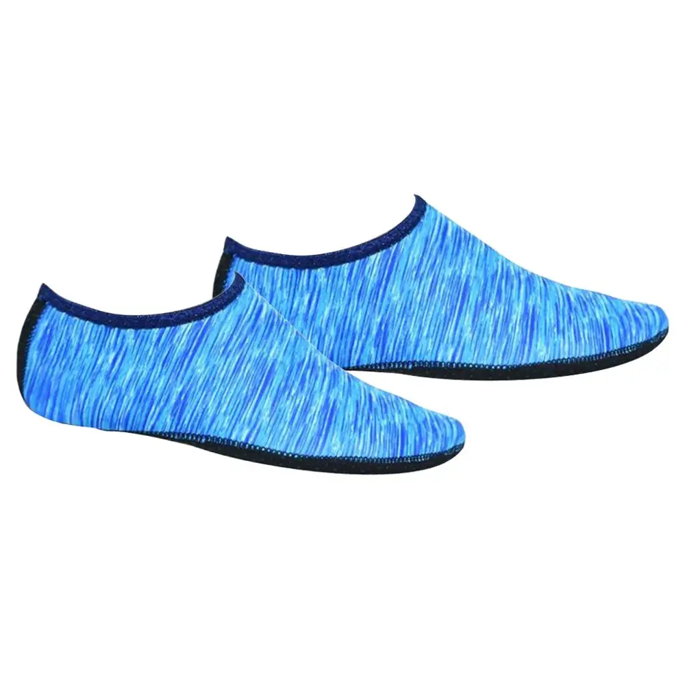Water shoes Aqua shoes Men Women Beach Shoes Socks Swimming Solid Color Summer Seaside Sneaker slippers