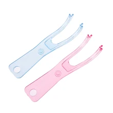 Выбор полости рта уход за зубами стоматологический держатель зубной нити помощи межзубной Удобный прочный чистка зубов случайный цвет