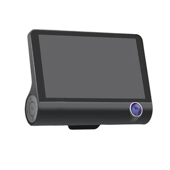 

Car DVR 3 Cameras Lens 4.0 Inch Dash Camera Dual Lens with Rearview Camera Video Recorder Auto Registrator Dvrs Dash Cam