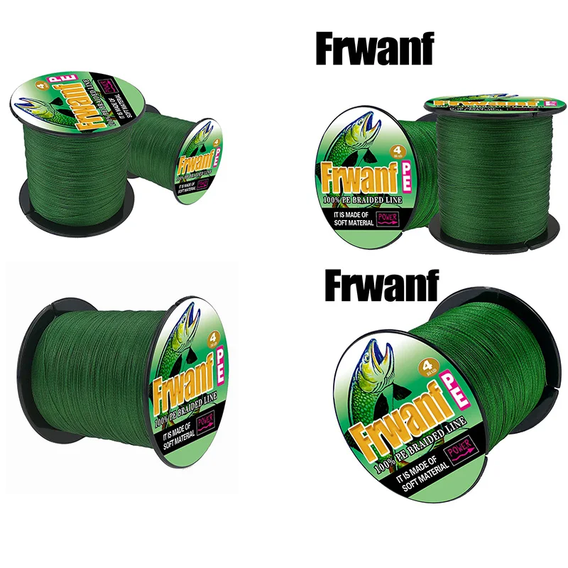 Hot AD-Frwanf 4 Braid 100M Pe Braided Fishing Line Strand Super Strong Multifilament Thread For Carp | Спорт и развлечения