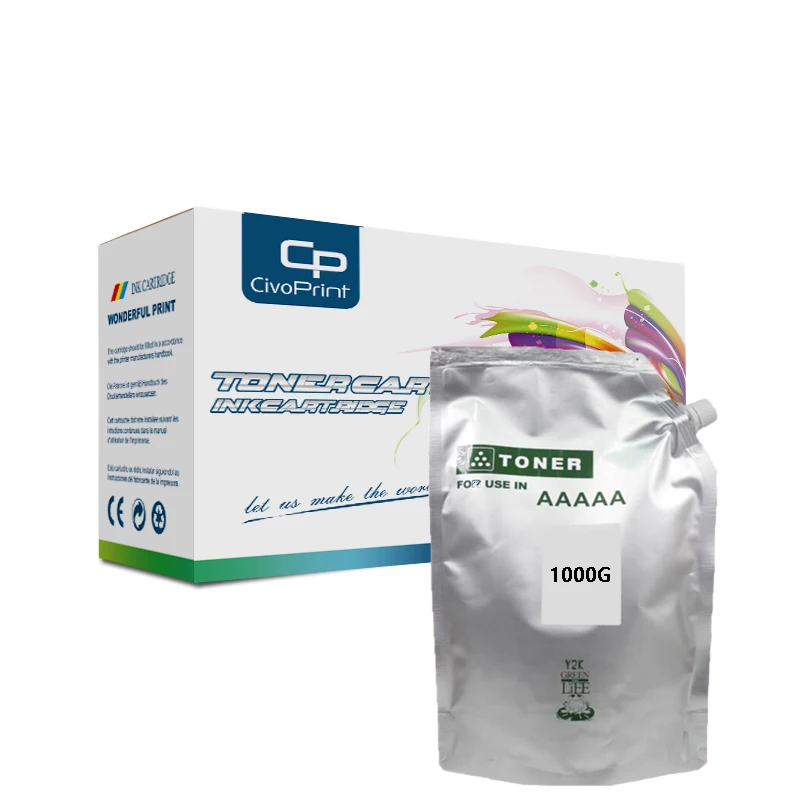 Civoprint совместимый 1 кг Заправка тонера порошок для HP ce285a 285a 285 85a LaserJet Pro