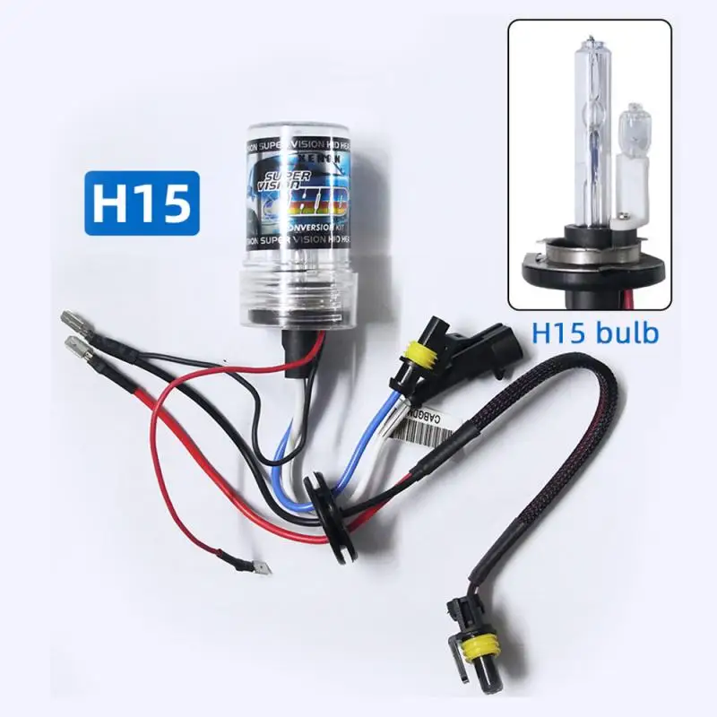 2 шт. ксеноновых фар, Высокопрочная конструкция лампы 12V 35W 6000K H1 H3 H7 H11 9005 9012 D2H фар автомобиля Замена балласт костюм