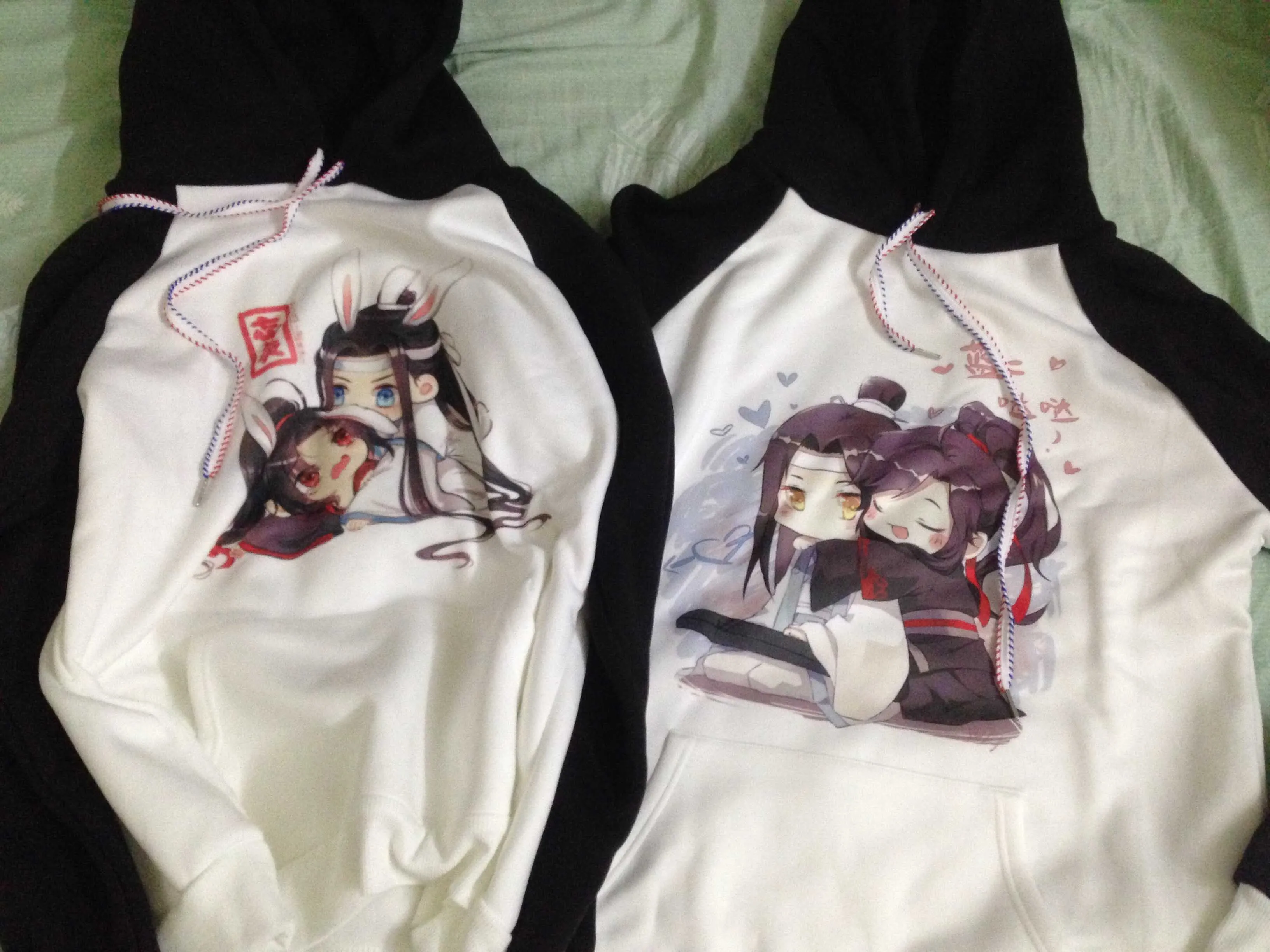 Anime Mo Dao Zu Shi Cosplay Wei WuXian Lan WangJi BL Winter Warm Casual Coat Unisex Hoodies ChenQingLing Sweatshirt 2019