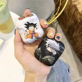 

Dragon Ball Goku Kakashi Earphone Case For Airpods Ins Cartoon Soft Silicone Protective Cover For Airpods 1 2 Fundas