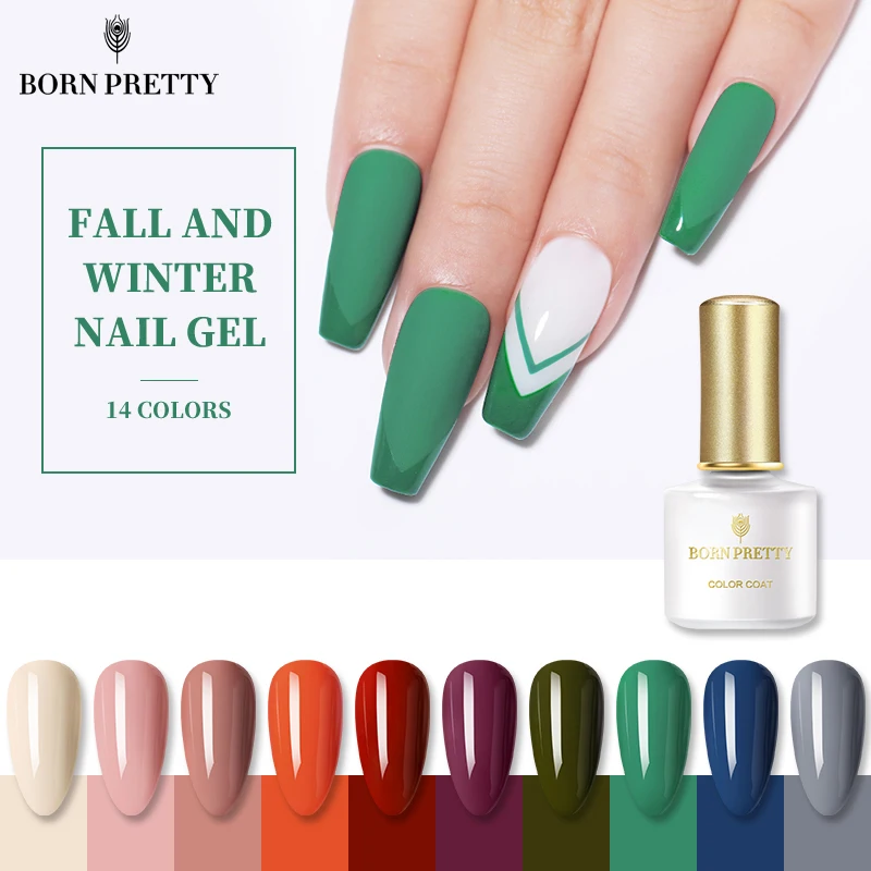 

BORN PRETTY Nail Gel Polish Fall And Winter Series Nail-Prmer Prep Soak Off UV Gel Varnish Hybrid Gel Nail Art Manicuring
