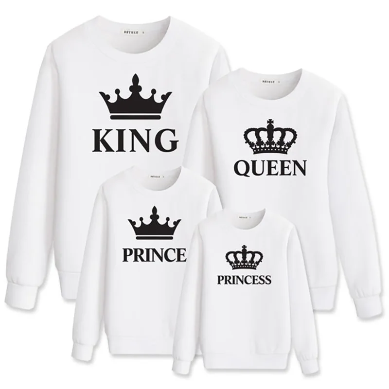 

Family Look Baby Kids Parents Letter Printing Parent-child T-shirt Clothes Romper Clothes Long Sleeve Tops Family Costumes
