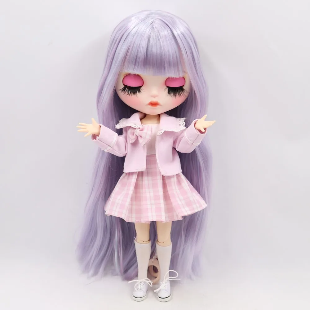 Ледяная фабрика 1/6 blyth Кукла № BL2137/6909 белая кожа ручная роспись лицо спящие глаза соединение тело для девочки подарок