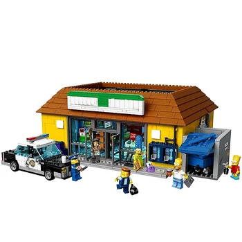 

Dhl 16004 Movie Toys The 71016 Simpsons Kwik-e-mart Set Lepining Building Blocks Bricks Kids Christmas Toys Gifts