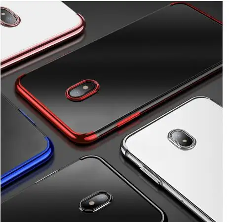 Роскошный прозрачный силиконовый мягкий чехол для телефона Xiaomi Redmi 7a 8a Silm с