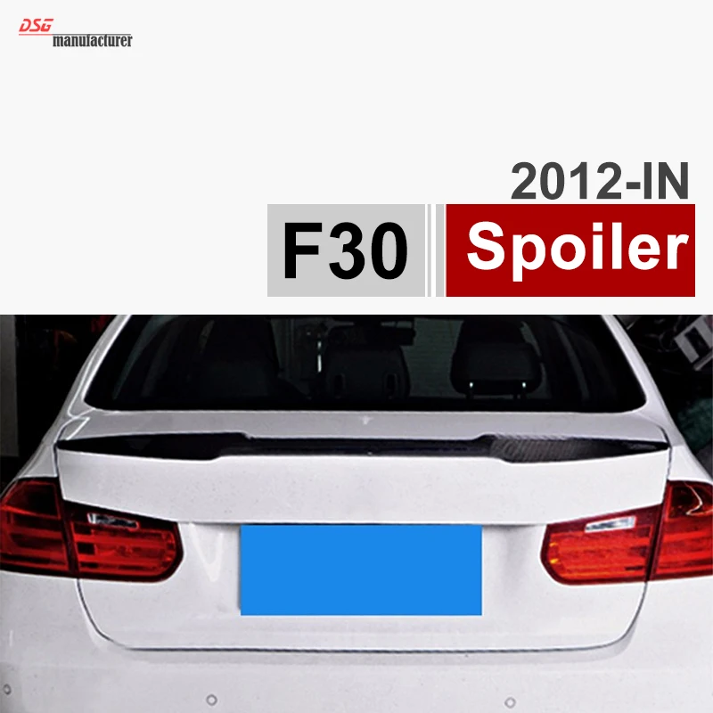 Углеродное волокно задний багажник спойлер автомобиль крыло для Bmw 3 серии 316i 316d