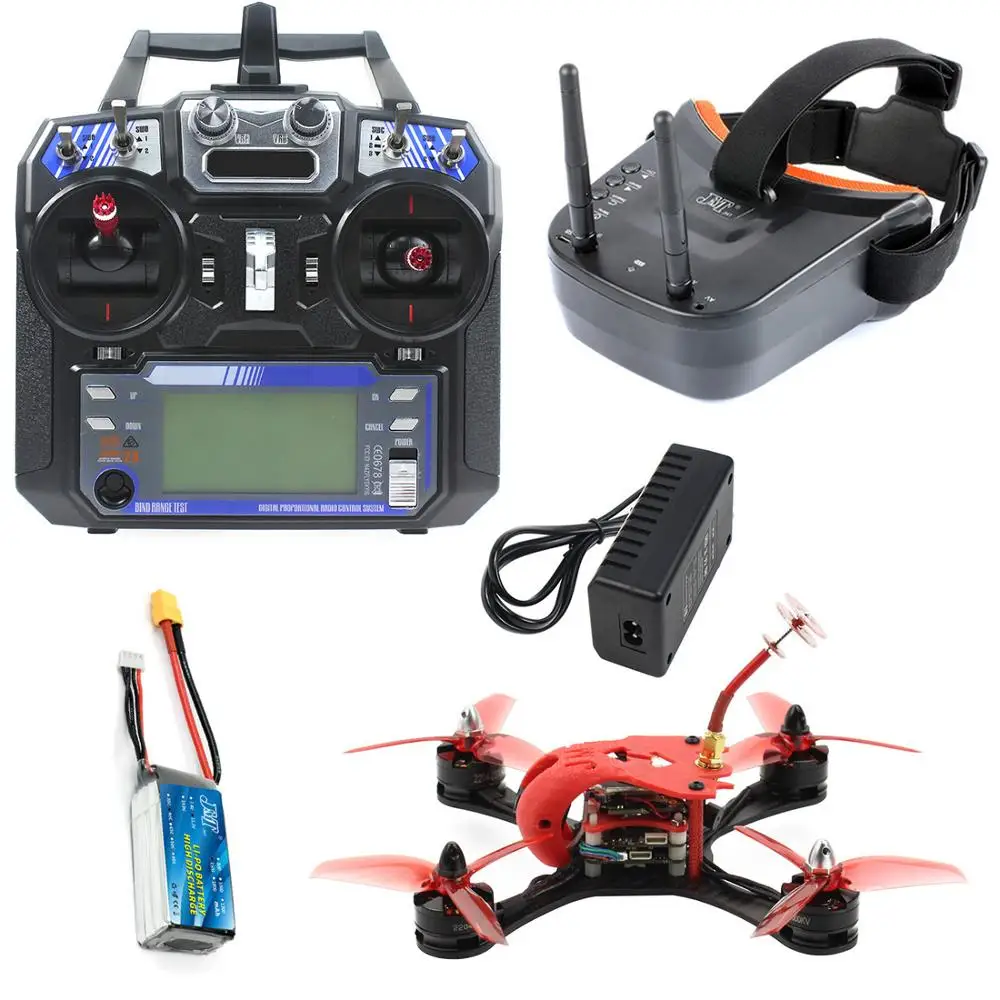 T180 4 Inch 5.8G FPV Racing Drone HD Camera Baby Turtle 800TVL Betaflight F4 Pro V2 OSD Brushless 3S 2.4G 6CH RC Quadcopter RTF - Цвет: RTF Upgrade Red