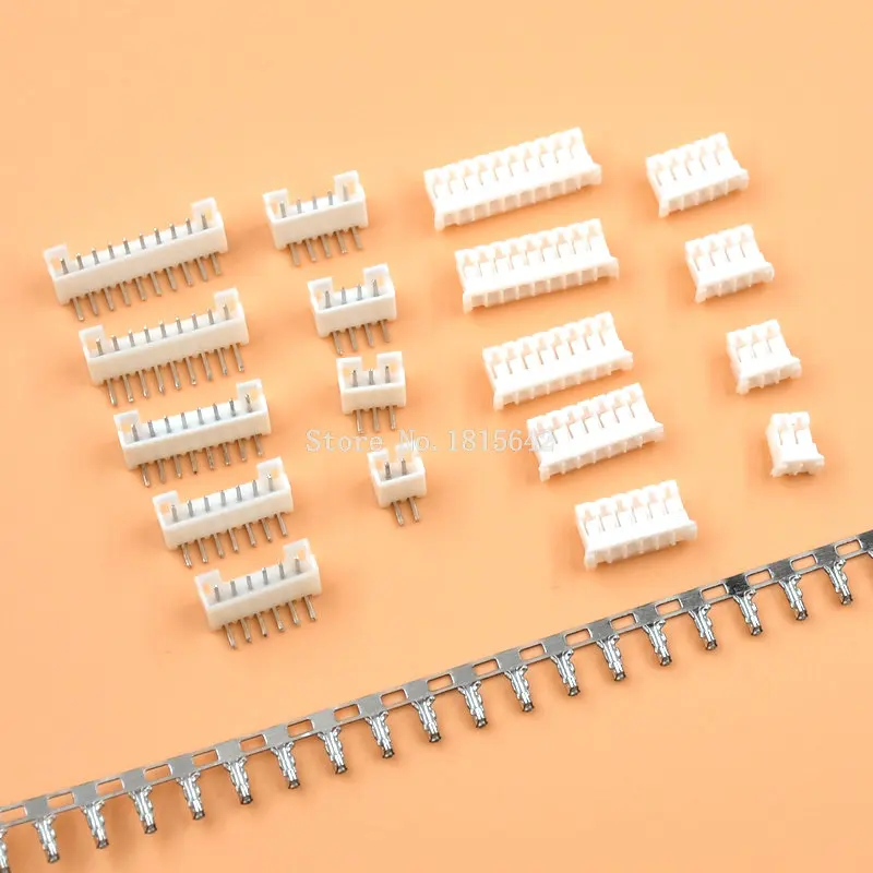 

20Sets/Lot PH2.0 PH 2.0 Connector Right Angle needle Seat+Plug+Terminals 2P 3P 4P 5P 6P 7P 8P 9P 10P Connector Pitch 2.0