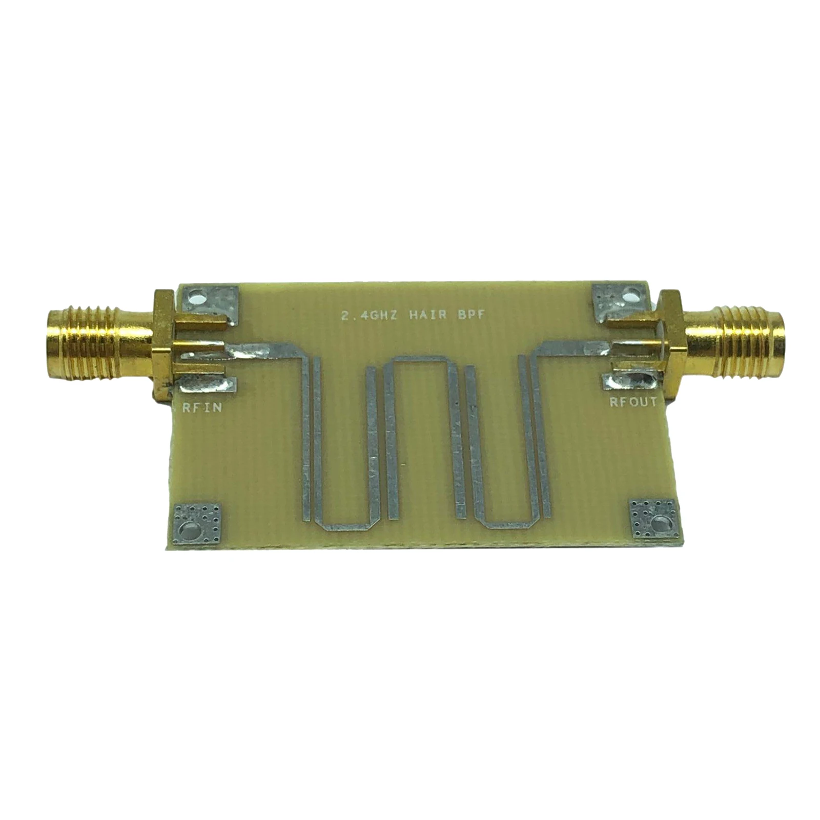 Copper 2.4GHZ Microstrip Bandpass Filter Replace Accessories Parts Practical Filter Copper 2.4GHZ Microstrip Bandpass Filter Replace Accessories Parts Practical Filter