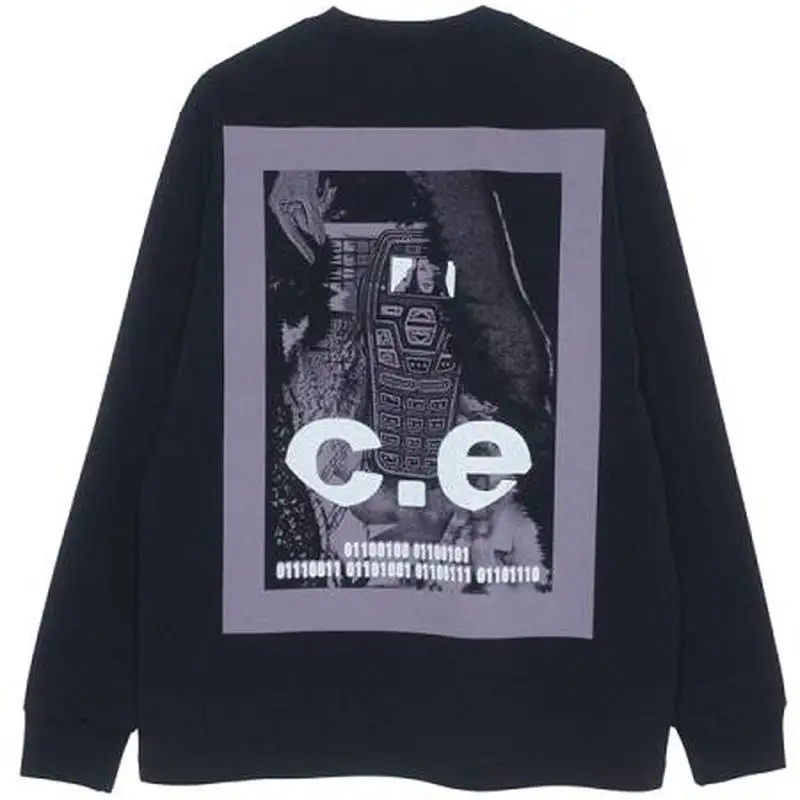19SS, новинка, футболки с длинным рукавом, с принтом, c. E. Cav Empt, в стиле хип-хоп, для мужчин и женщин, 1:1, лучшее качество, футболки, свободные, harajuku xxxtentacion, футболки