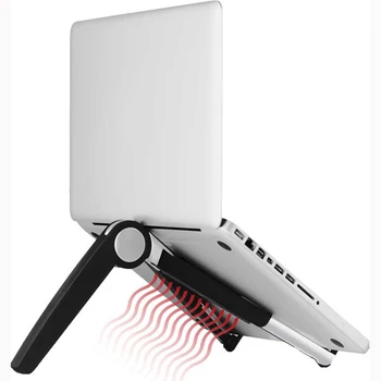 

Adjustable Laptop Stand for Macbook Pro Notebook Bracket Portable Desktop Folding Table Tablet Holder Stand Rack Desktop Laptop