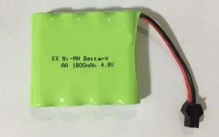 Free ship 4.8V AA 1800mAh NI-MH battery Rechargeable nimh pack | Электроника