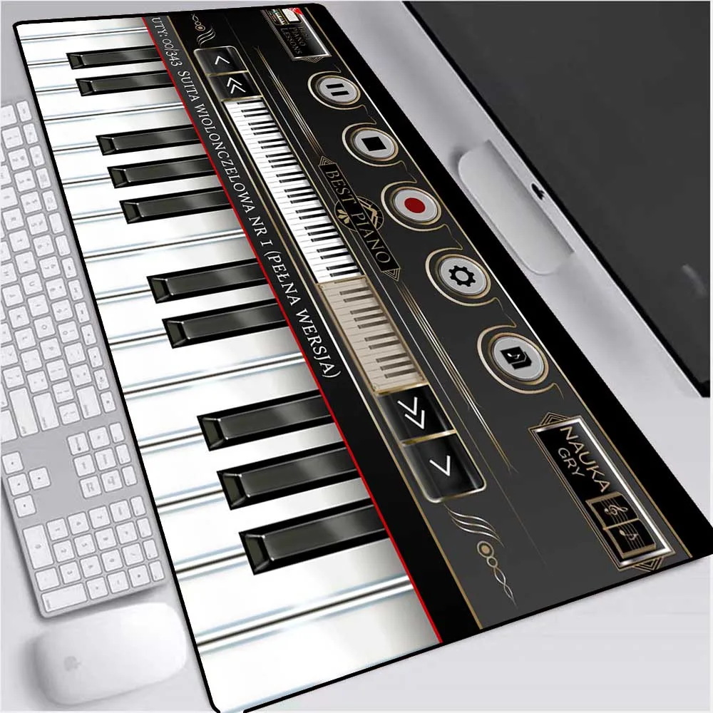 

XGZ Large Mouse Pad Music Keyboard High Quality Lock Edge Game Mouse Pad Player Game Pad Anime Pad Speed Edition CSGO LOL Dota2