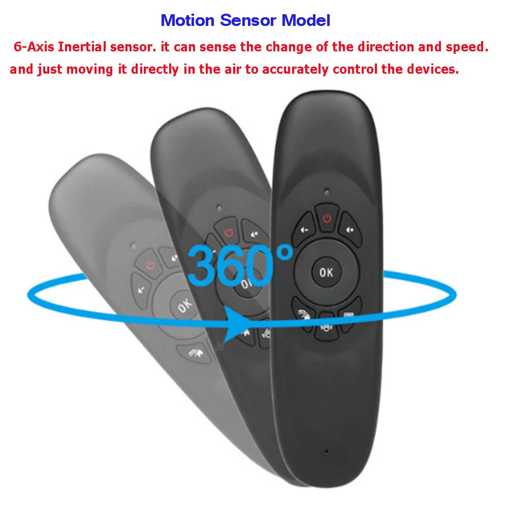 VONTAR C120 air mouse 2 4 Ghz fly 3 цвета с подсветкой английская Русская мини клавиатура для
