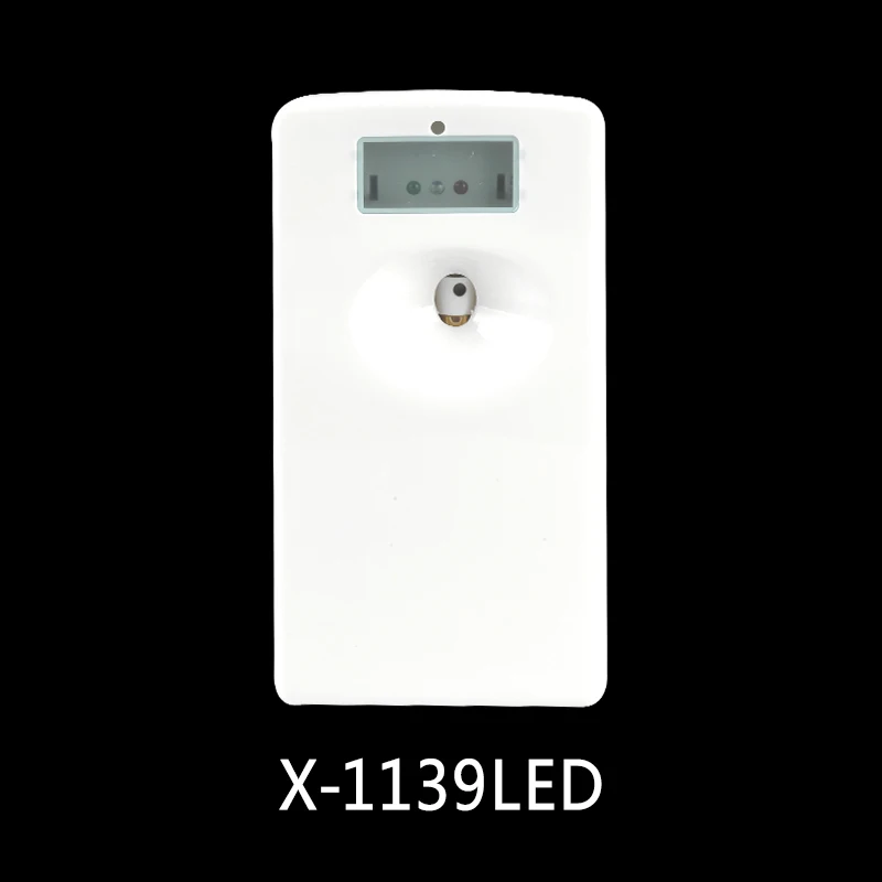 X-1139LED освежитель воздуха автоматический жидкий парфюм диспенсер отель дом ванная комната воздушный фитиль настенный ABS пластик ароматный - Цвет: X-1139LED