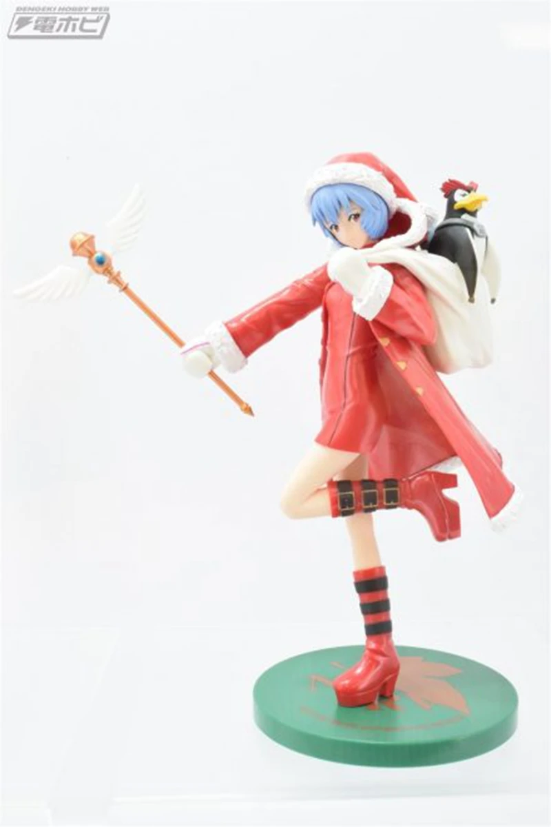 SEGA декорации EVA Evangelion Luan Polly рождественские ПВХ Фигурки игрушки Фигурки