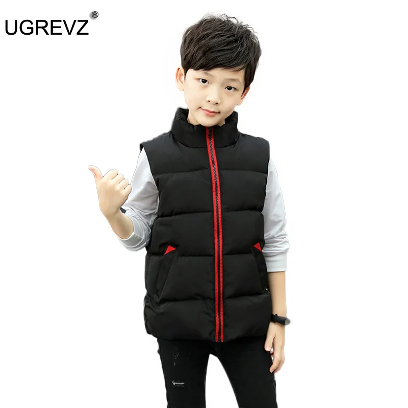 Kids Cotton-Padded Thicken Waistcoat Parent-Child Boys Clothes Vest for Girls Jacket Baby Clothes Children Tops Girls Vest 3-14