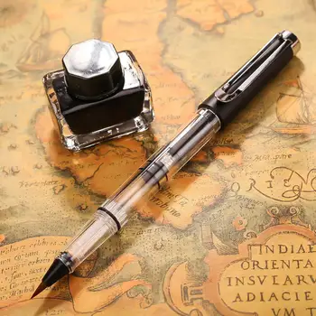 

Water Soft Piston Brush Pen Large Capacity Ink Storage Student Stationery