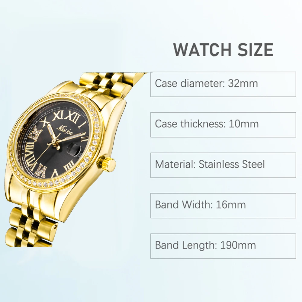 Рисунок 5 - Роскошные золотые часы для женщин