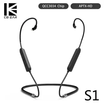 

KBEAR S1 Bluetooth 5.0 Sports Bluetooth Upgrade Cable Wireless Headset Mate for KBEAR KS2 KB04 KB06 TRI I3