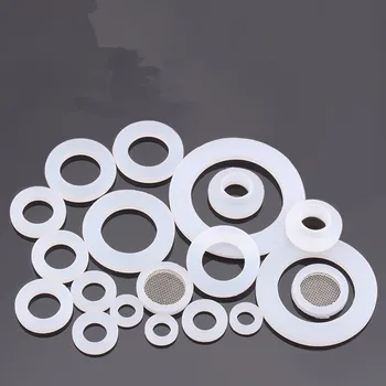 

20pcs Flat silicone washer Drain Flush Valve silicon gasket seal ring Anti-leakage Toilet Accessory Fasteners Hardware Tools