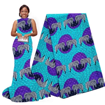 

African Wax Fabric Ankara Fabric 6 yards 2020 Green Material African Net Lace Fabric Fabric Wine White Nigerian Fabric wax012