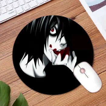

Hot Sale Death Note Mause Mice Mat Round Computer Game Mouse Pad Anti Slip Mousepad