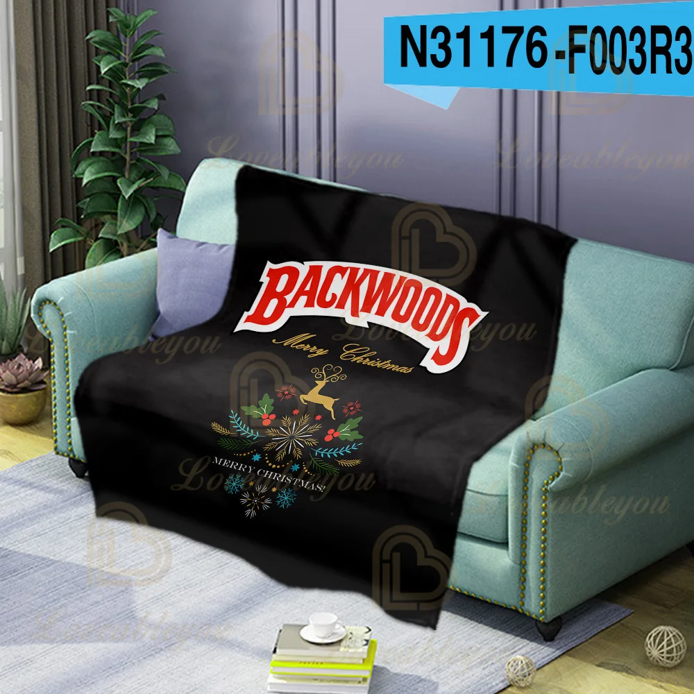 

Flannel Sleeping Blanket Throw Blankets for Children Adults Plush Snowman Print Blanket Christmas Gifts