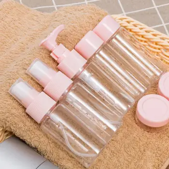 

10pcs/Set Alcohol Bottling Mini Sprayer Cosmetic Container Portable Cosmetic Travel Bottle Makeup Plastic Shampoo