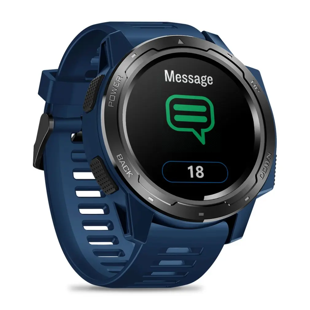 For Zeblaze Vibe 5 Color Screen Smart Watch Heart Rate Sports Full Round Screen Smart Watch Information Reminder
