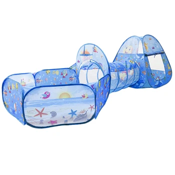 

Baby Play Tent Children Toys Ball Pool Ocean Ball Pool Pit Foldable Baby Pipeline Crawling Game House